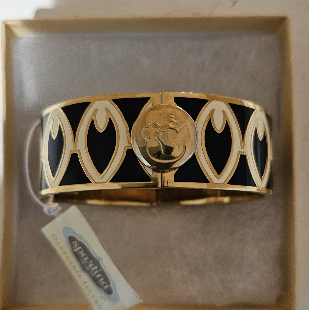 Spartina 449 Gold and Tan Bracelet